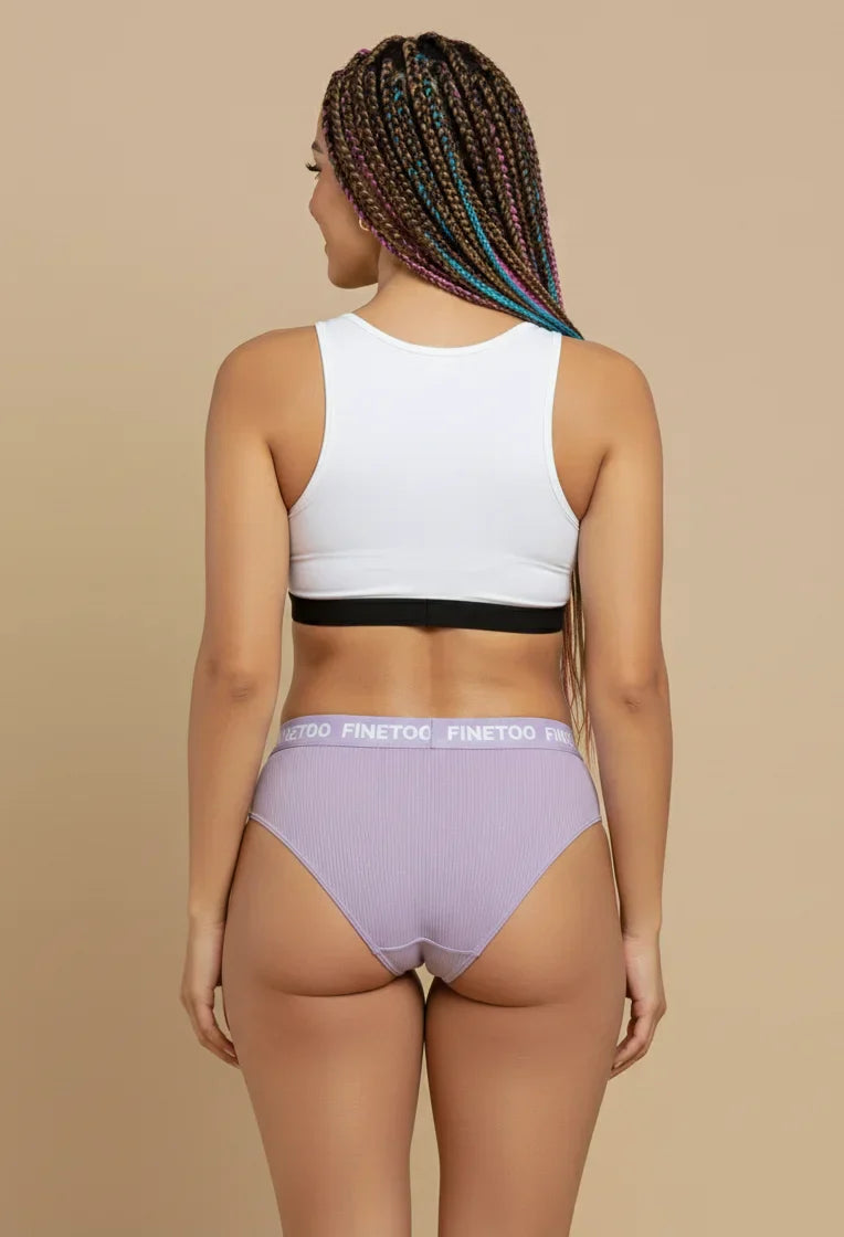 Cotton Panty Set – VivaSoft Low-Rise 6-Pack Comfortable Underwear