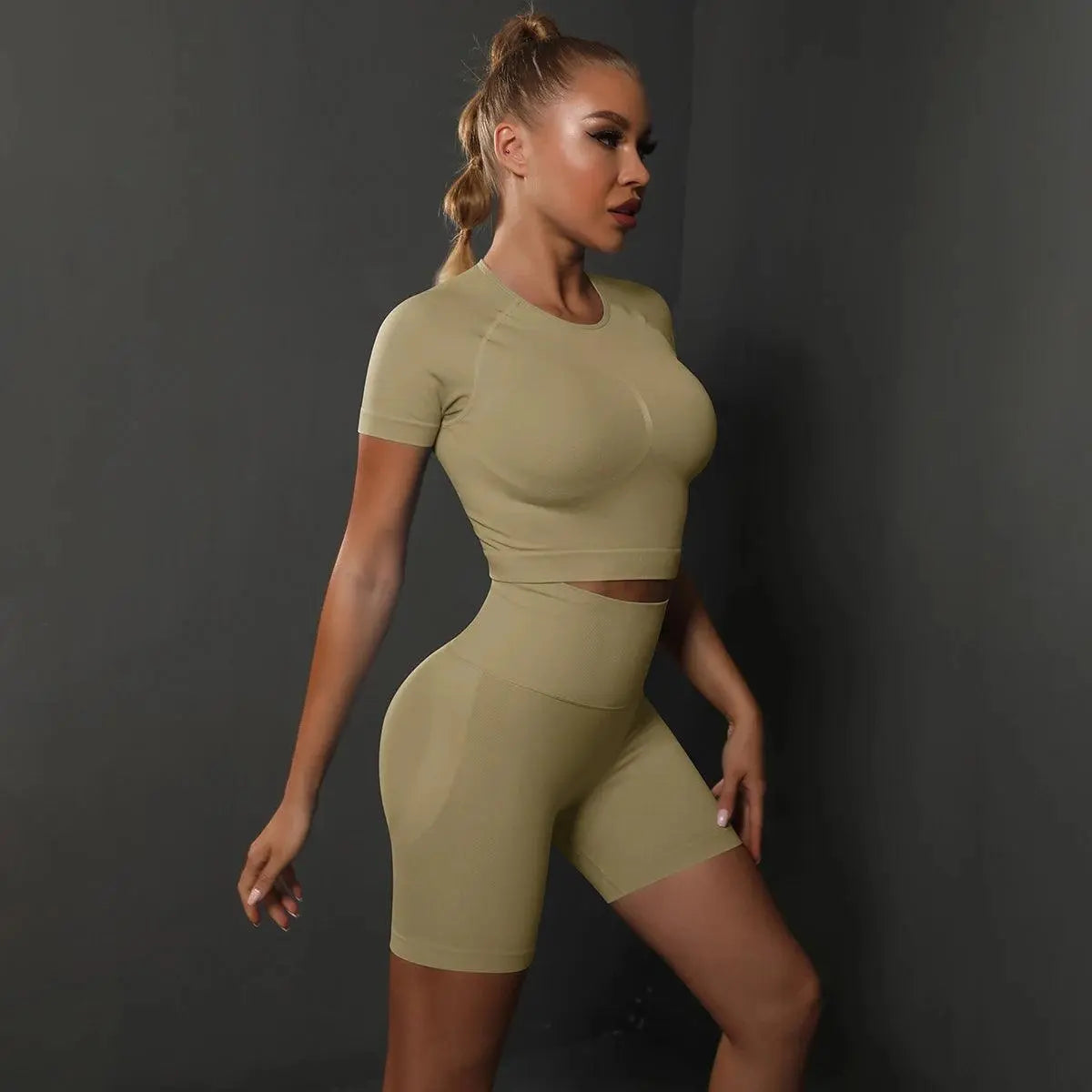 VivaSculpt Duo – High-Rise Seamless Active Set - VivaFem