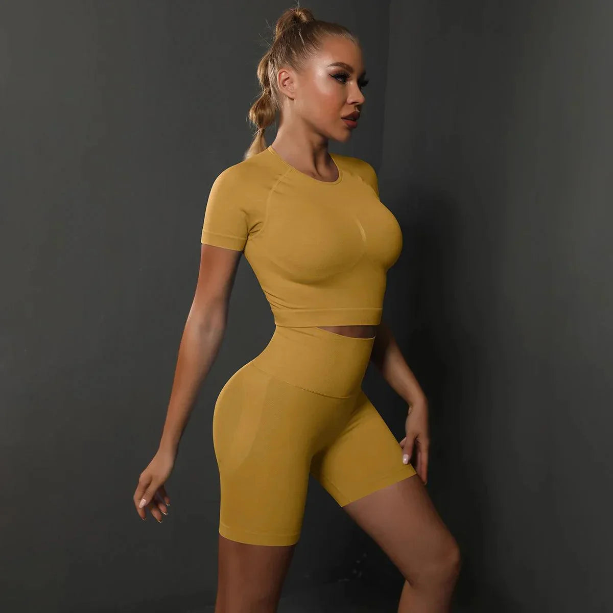 VivaSculpt Duo – High-Rise Seamless Active Set - VivaFem