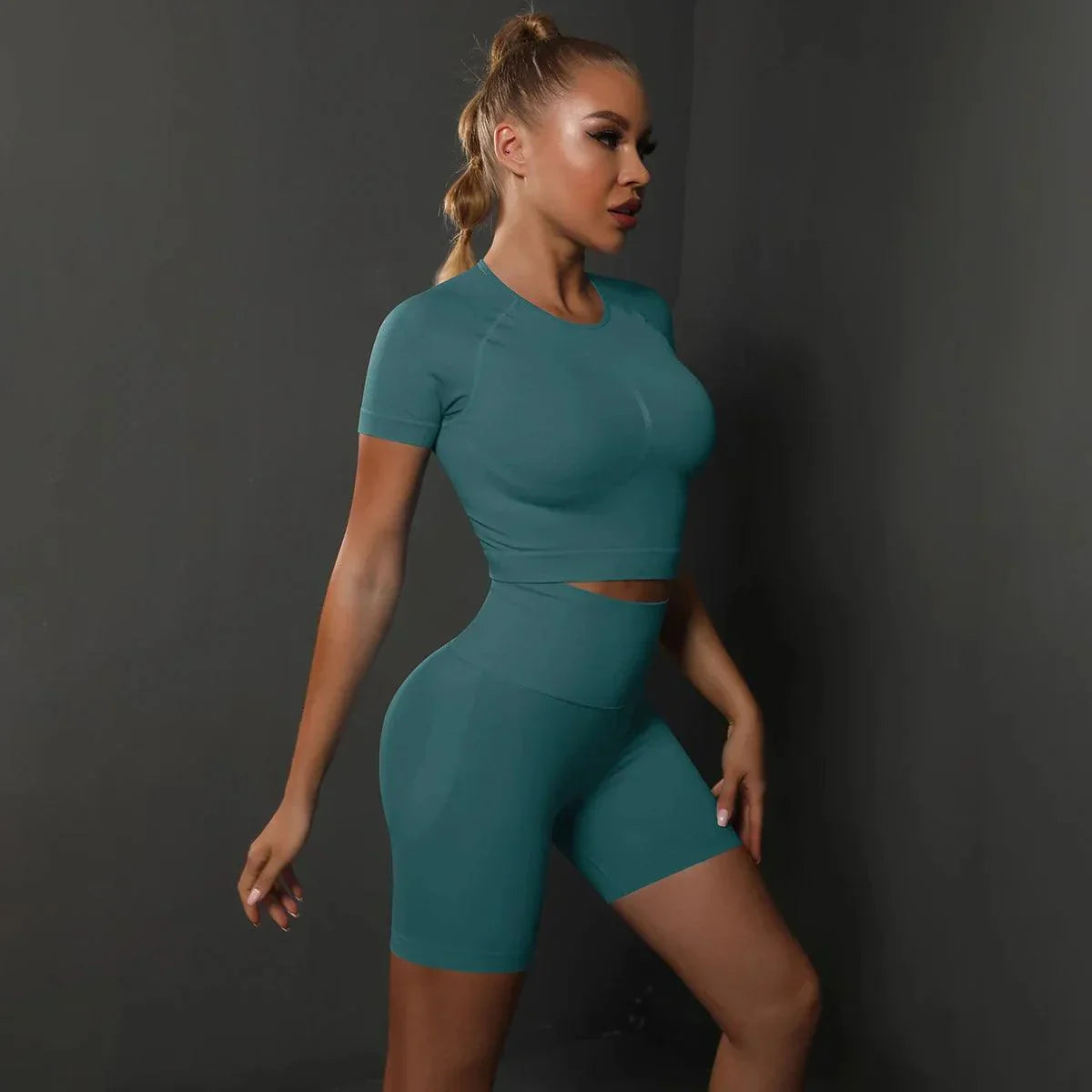 VivaSculpt Duo – High-Rise Seamless Active Set - VivaFem