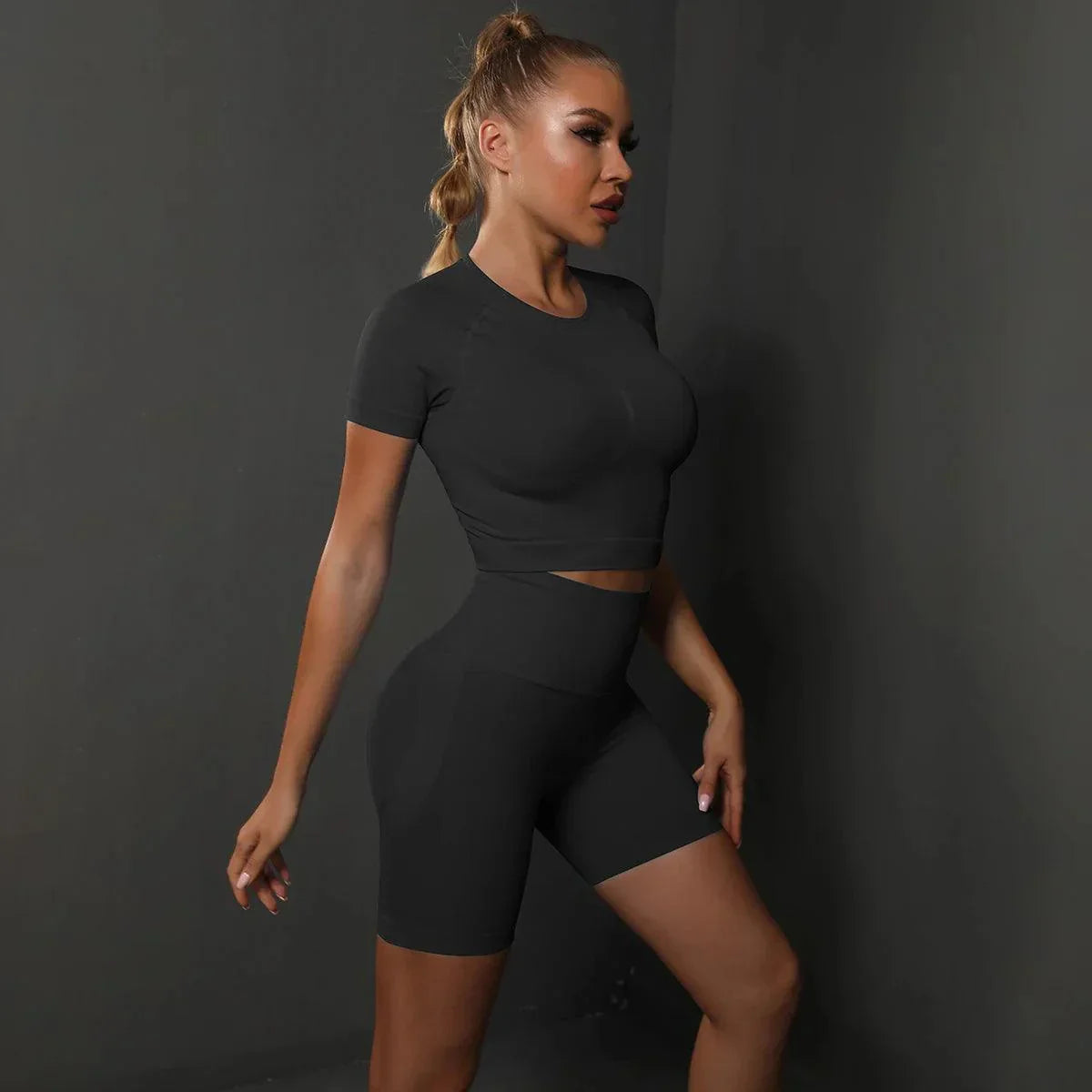 VivaSculpt Duo – High-Rise Seamless Active Set - VivaFem