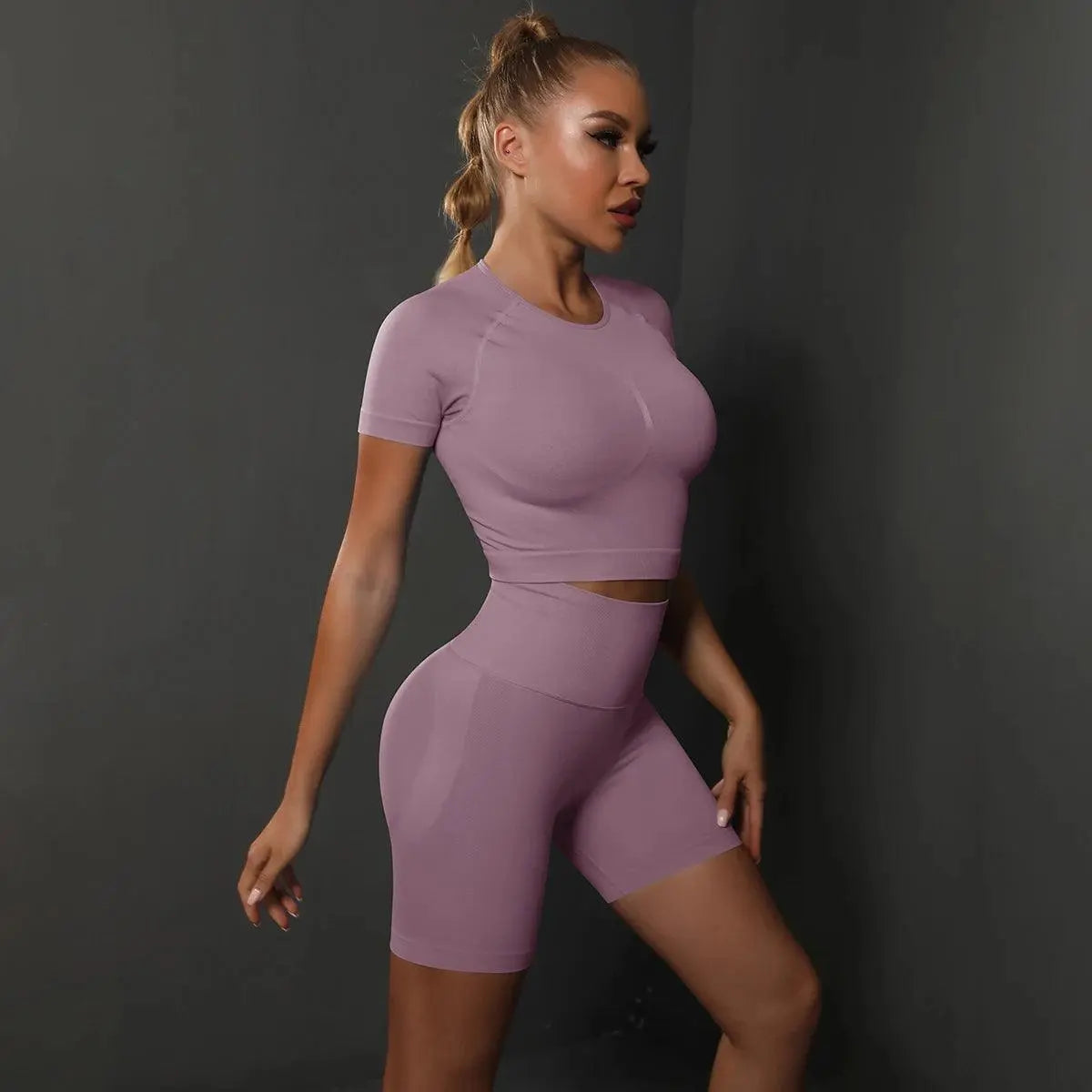 VivaSculpt Duo – High-Rise Seamless Active Set - VivaFem
