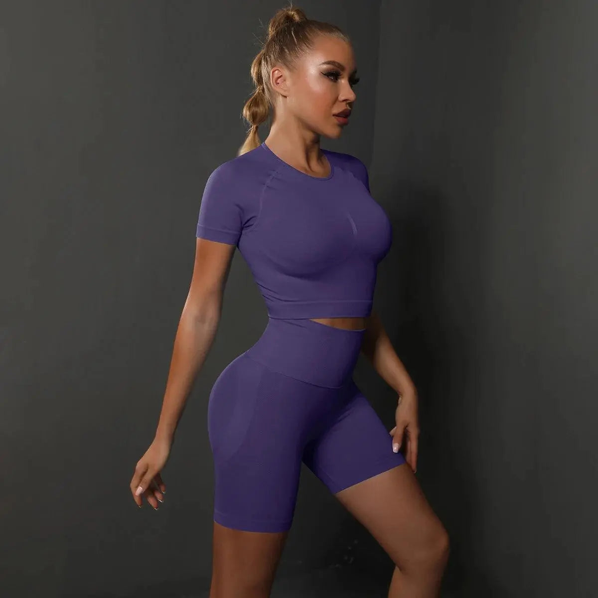 VivaSculpt Duo – High-Rise Seamless Active Set - VivaFem