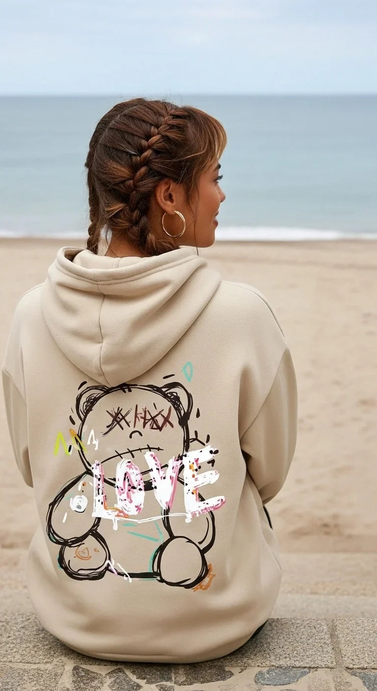 The Cloud Hoodie – Oversized Streetwear by VivaFem