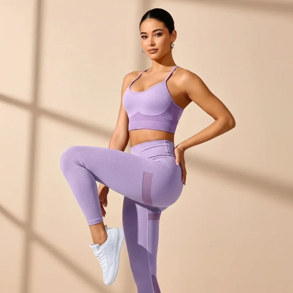 Yoga Set – VivaZen Bliss Comfortable 2-Piece Activewear