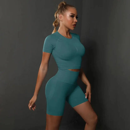 VivaSculpt Duo – High-Rise Seamless Active Set - VivaFem