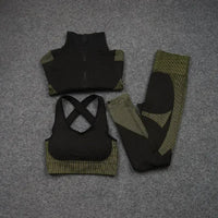 3pcs army green