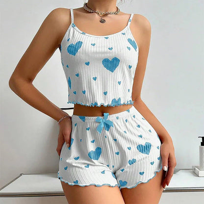 Loungewear Set – VivaDream Heartbeat Cozy 2-Piece Outfit