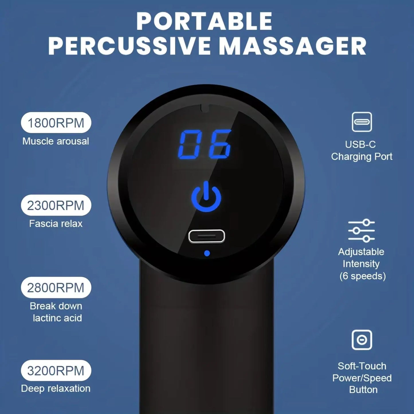 VivaRelief Mini Massage Gun