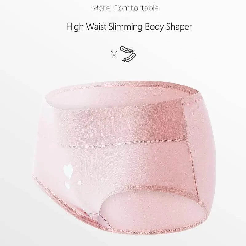 High Waist Slimming Body Shaper in soft pink, designed for comfort and shaping women’s silhouettes.