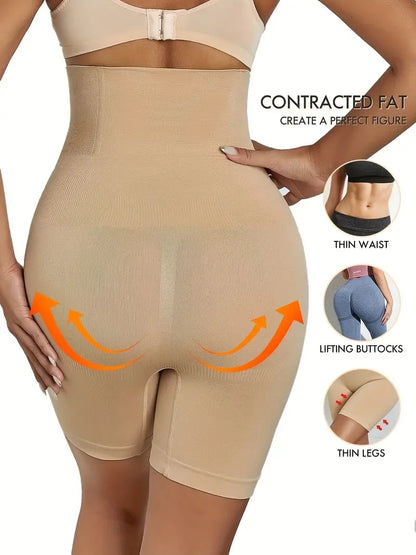 VivaContour High‑Waist Sculpting Boyshort