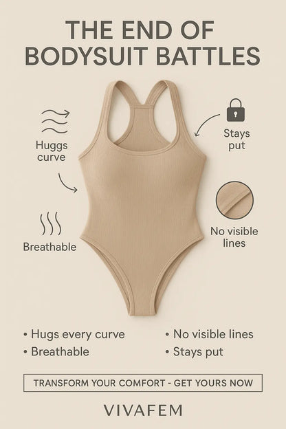 VivaCore Halter Bodysuit